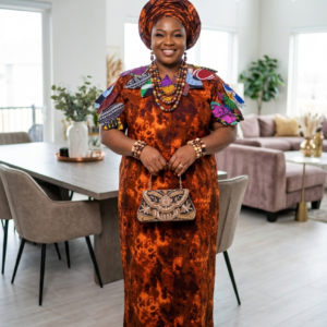Sunset Heritage Patchwork Dress